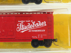 N Scale MTL AkSarBen Special Run 9124A/B/C NYC Studebaker Box Car 3-Pack Sealed