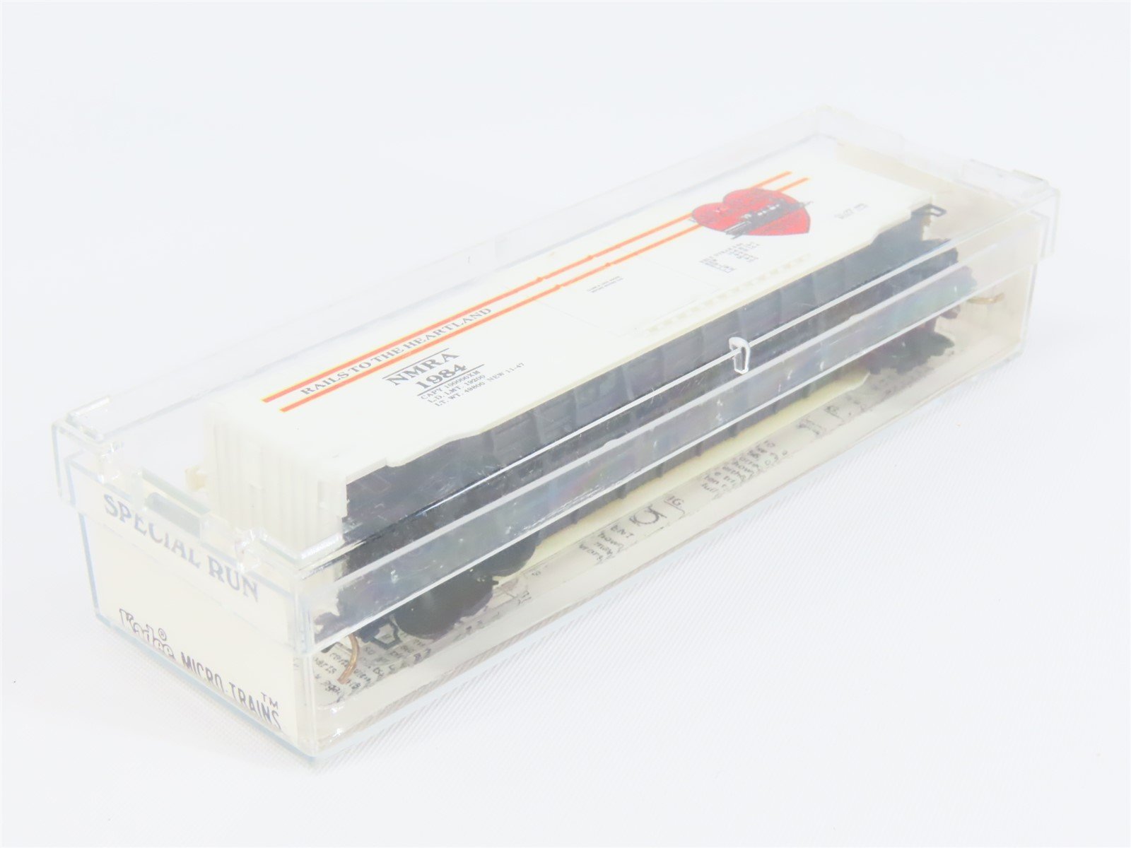 N Scale Micro-Trains MTL/Kadee NMRA Rails to the Heartland 50' Boxcar #1984