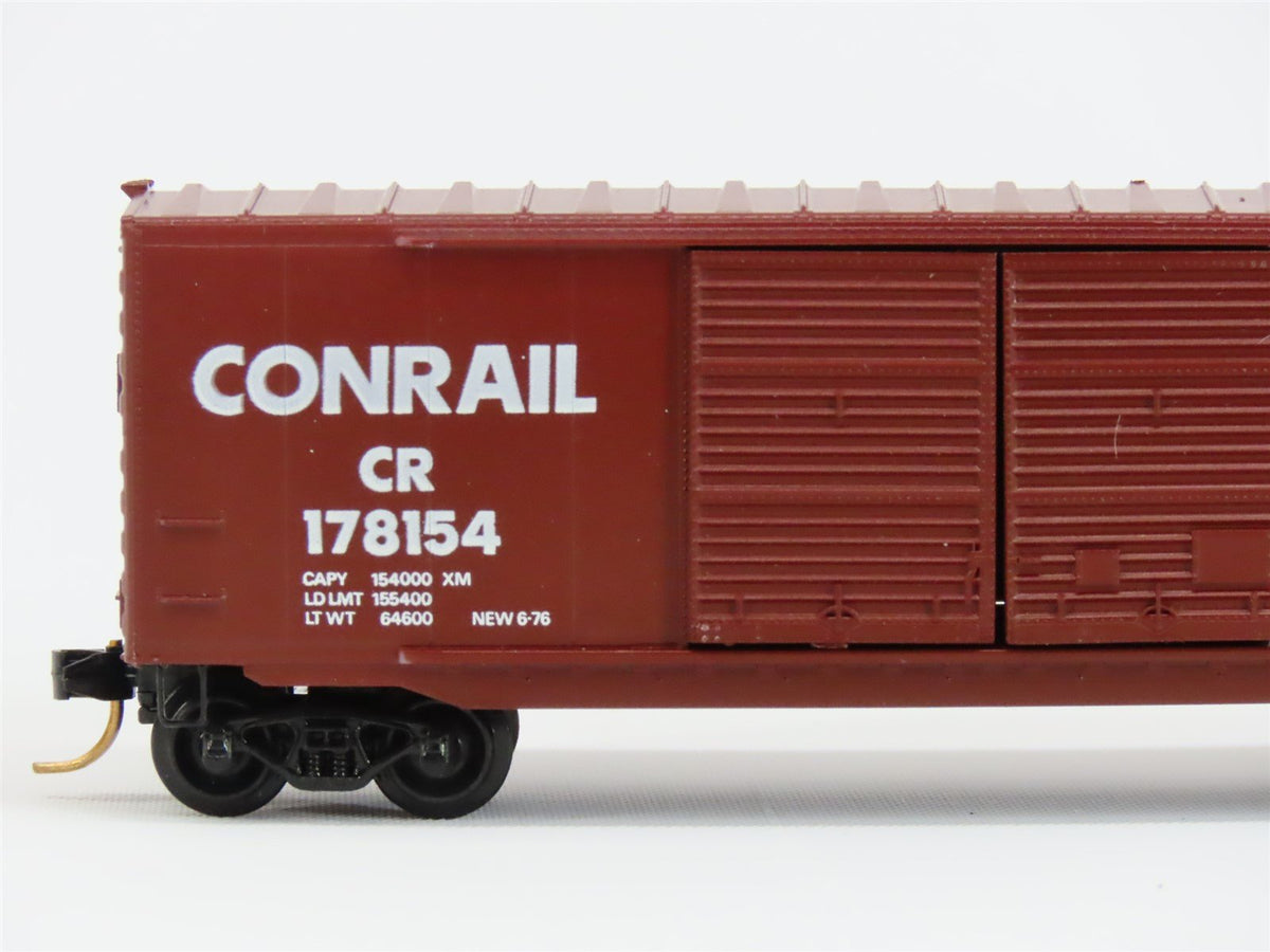 N Scale Micro-Trains MTL/Kadee 37010 CR Conrail 50&#39; Standard Boxcar #178154