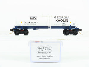 N Scale Atlas 34811 ACFX GK Georgia Kaolin Tank Car #75780