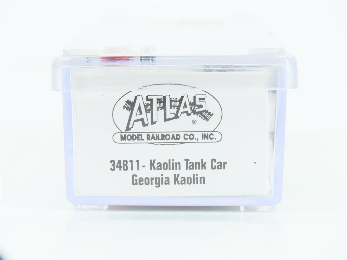 N Scale Atlas 34811 ACFX GK Georgia Kaolin Tank Car #75780