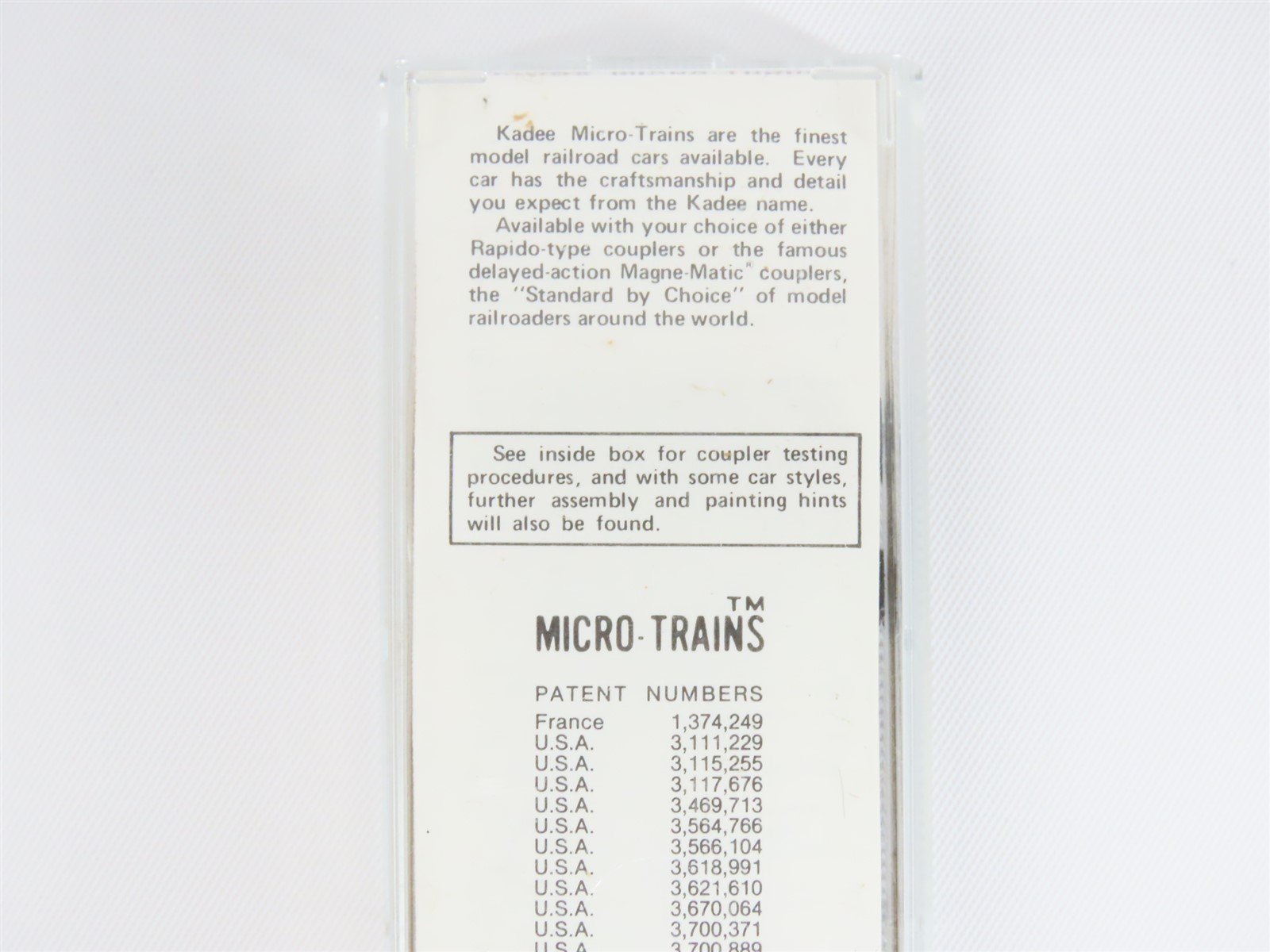 N Scale Micro-Trains MTL/Kadee NMRA 50 Years of Model Railroading 40' Boxcar #50