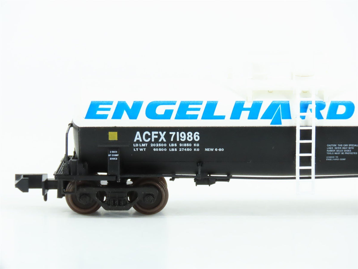 N Scale Atlas 34802 ACFX Engelhard Kaolin Tank Car #71986