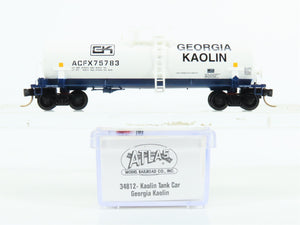 N Scale Atlas 34812 ACFX GK Georgia Kaolin Tank Car #75783