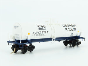 N Scale Atlas 34812 ACFX GK Georgia Kaolin Tank Car #75783