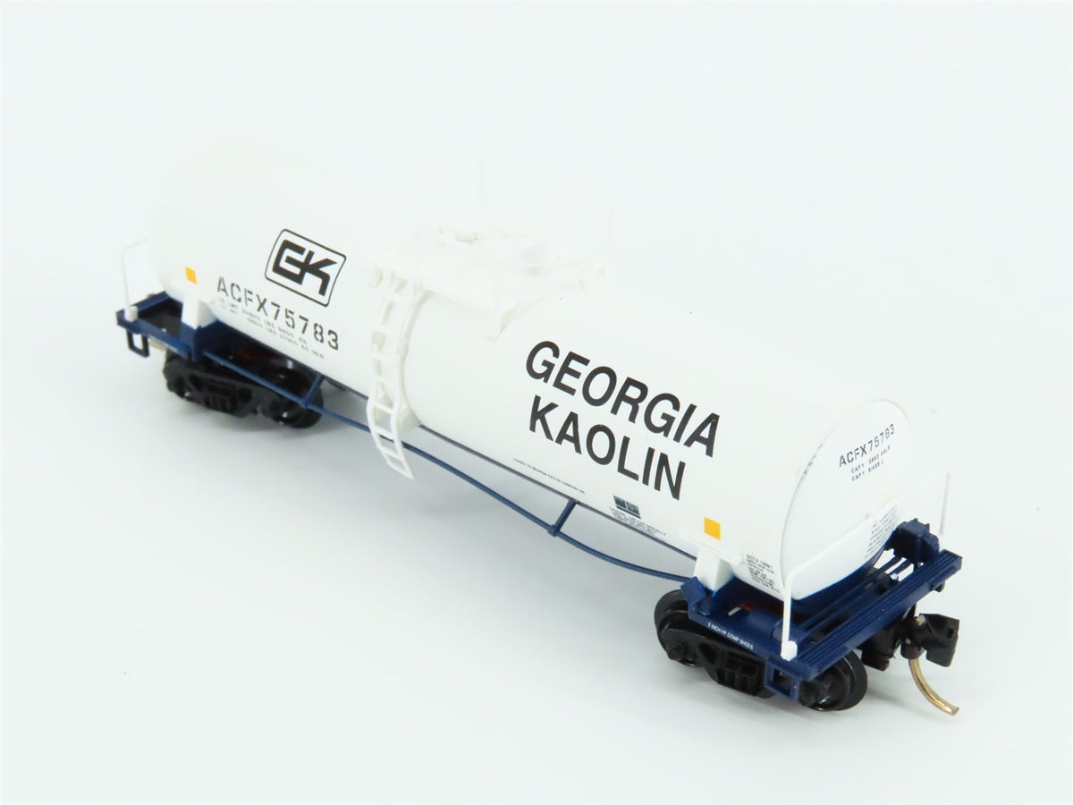 N Scale Atlas 34812 ACFX GK Georgia Kaolin Tank Car #75783