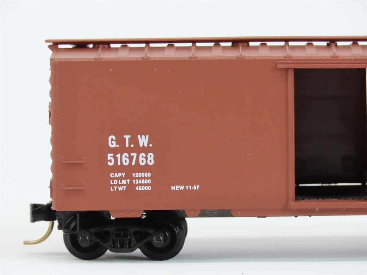 N Scale Micro-Trains MTL 20010 GTW Grand Trunk Western 40&#39; Boxcar #516768