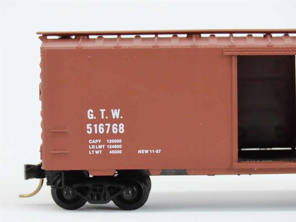 N Scale Micro-Trains MTL 20010 GTW Grand Trunk Western 40&#39; Boxcar #516768