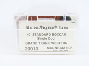 N Scale Micro-Trains MTL 20010 GTW Grand Trunk Western 40' Boxcar #516768