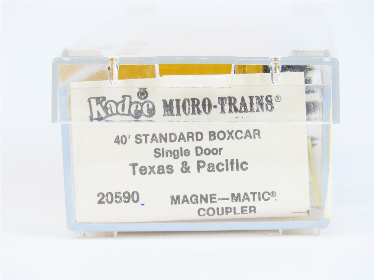 N Scale Micro-Trains MTL/Kadee 20590 T&amp;P Texas &amp; Pacific 40&#39; Boxcar #41153