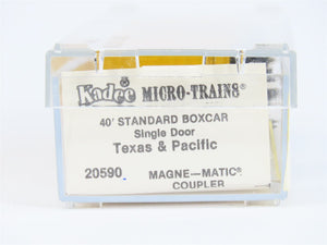 N Scale Micro-Trains MTL/Kadee 20590 T&P Texas & Pacific 40' Boxcar #41153