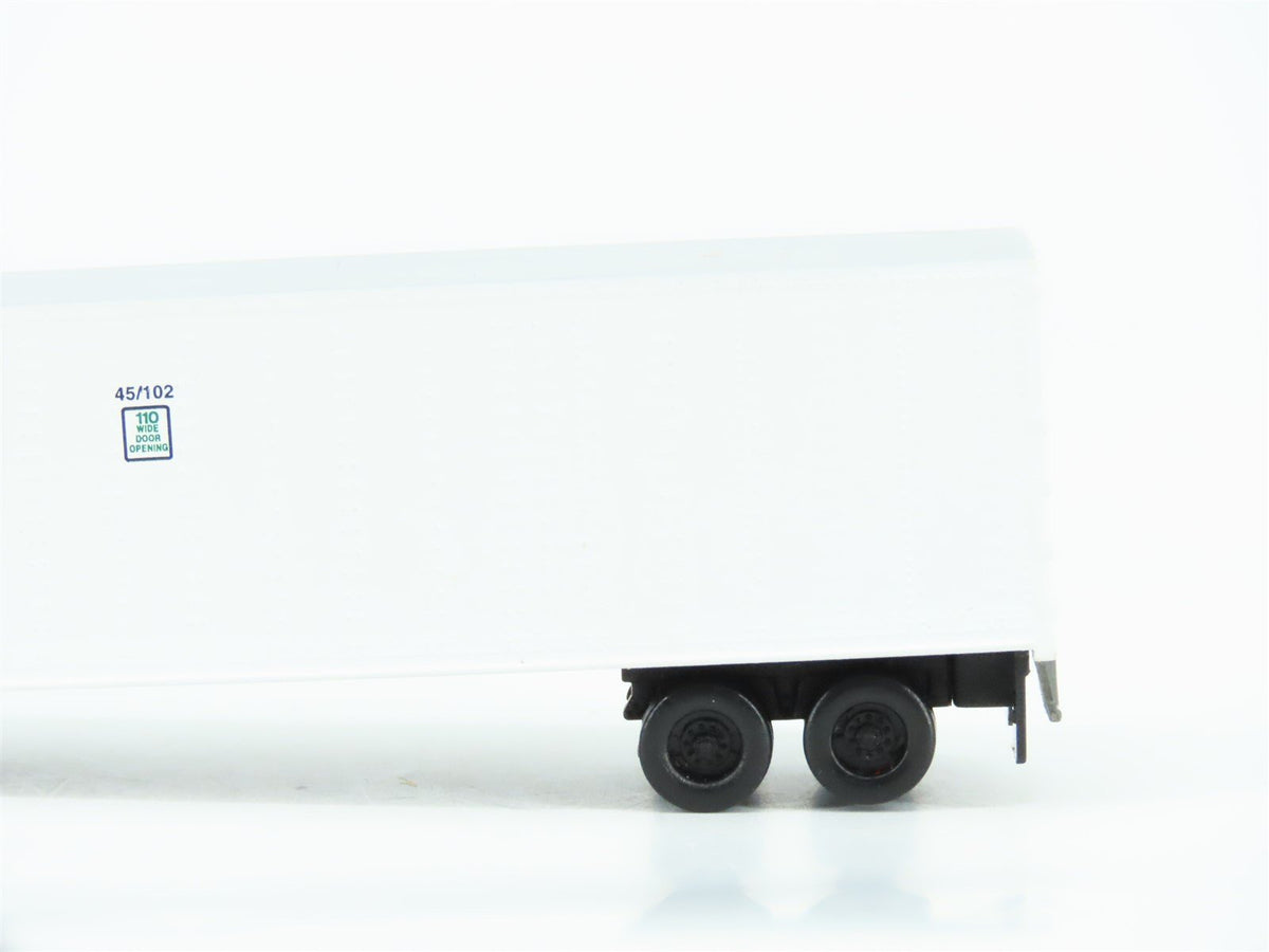 N Scale Atlas 2966 VTRZ Vermont Railway 45&#39; Trailer #237549