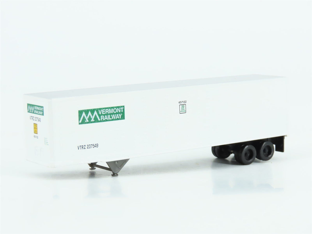 N Scale Atlas 2966 VTRZ Vermont Railway 45&#39; Trailer #237549