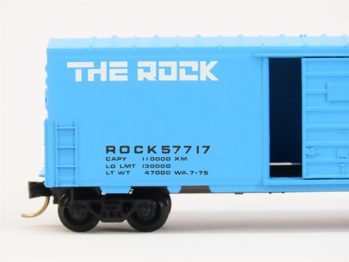 N Scale Micro-Trains MTL 24010 ROCK Rock Island 40&#39; Boxcar #57717