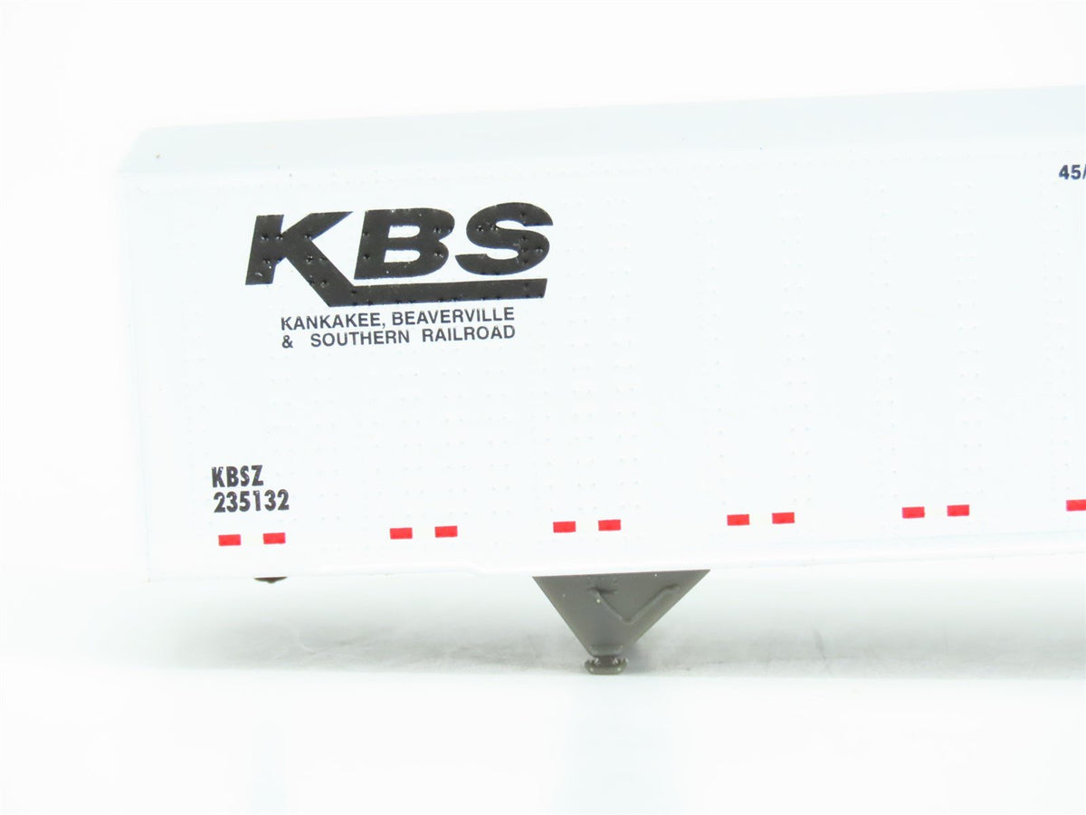 N Scale Atlas 2963 KBSZ Kankakee Beaverville &amp; Southern 45&#39; Trailer #235132