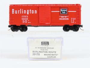 N Scale Micro-Trains MTL 20170 CBQ Burlington Route 40' Standard Boxcar #62988