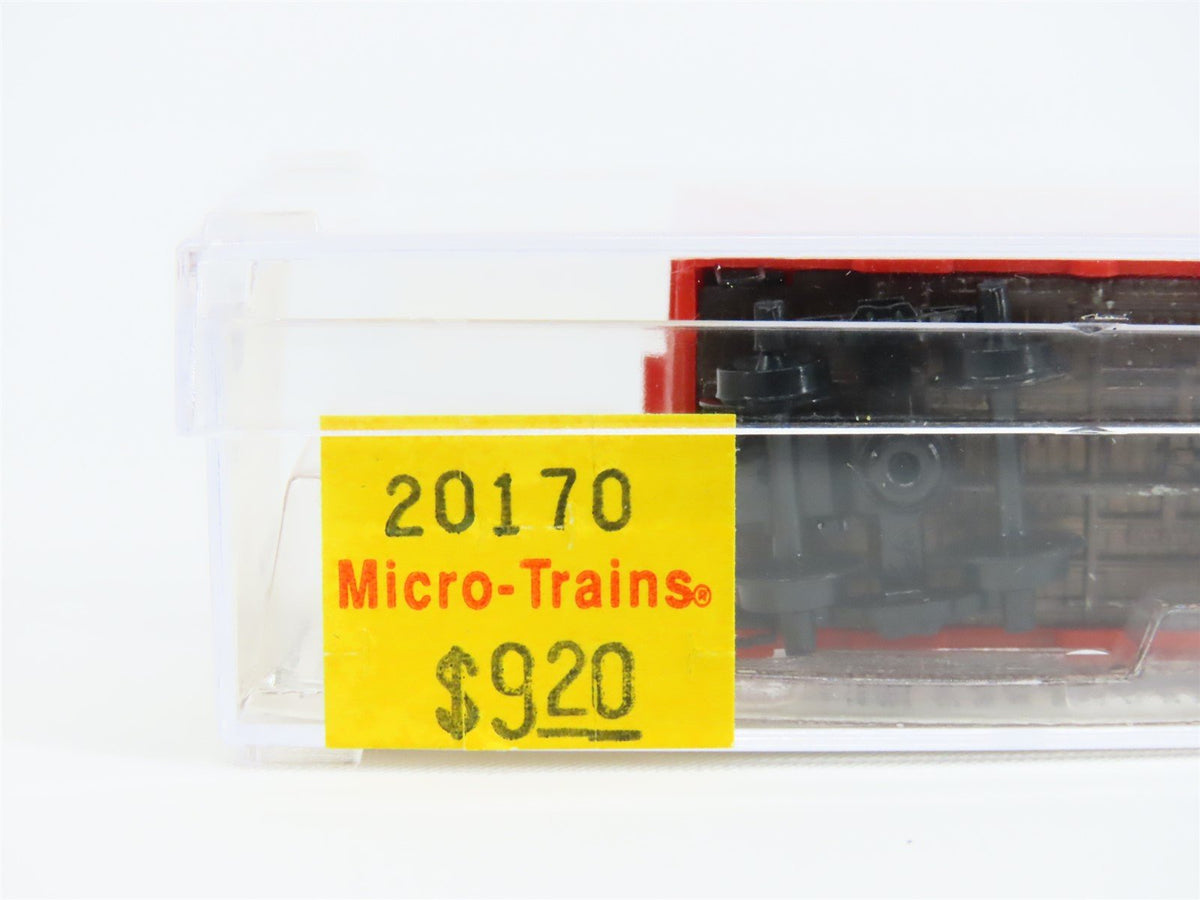 N Scale Micro-Trains MTL 20170 CBQ Burlington Route 40&#39; Standard Boxcar #62988