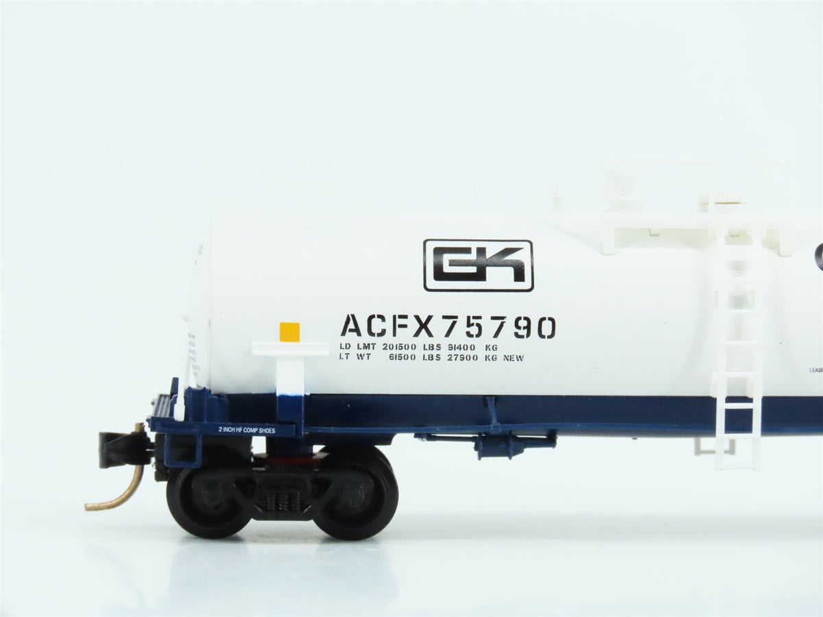 N Scale Atlas 34813 ACFX GK Georgia Kaolin Tank Car #75790