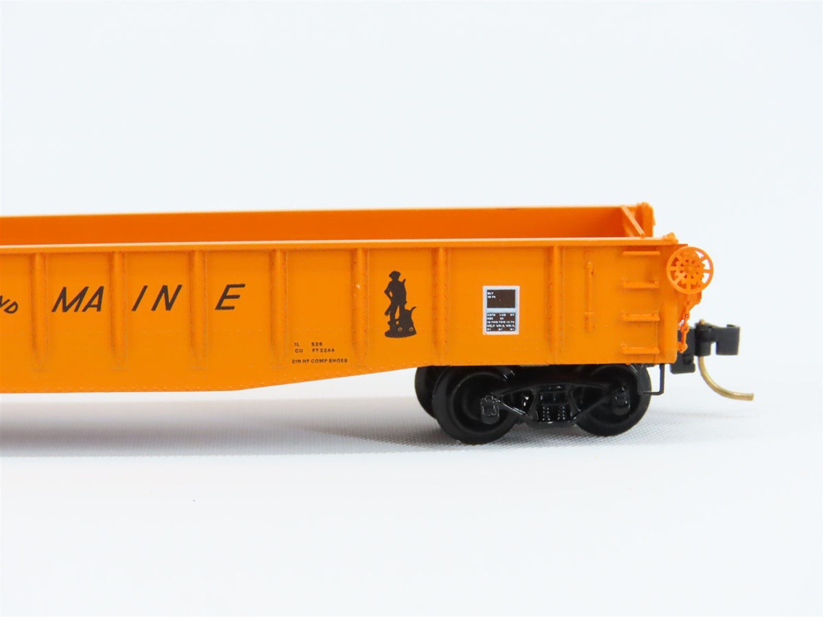 N Scale Micro-Trains MTL/Kadee 46180 B&amp;M Boston &amp; Maine Gondola Car #9076