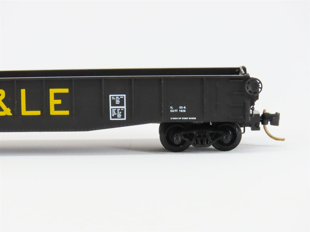 N Micro-Trains MTL/Kadee 46200 P&amp;LE Pittsburgh Lake Erie Gondola Car #51159