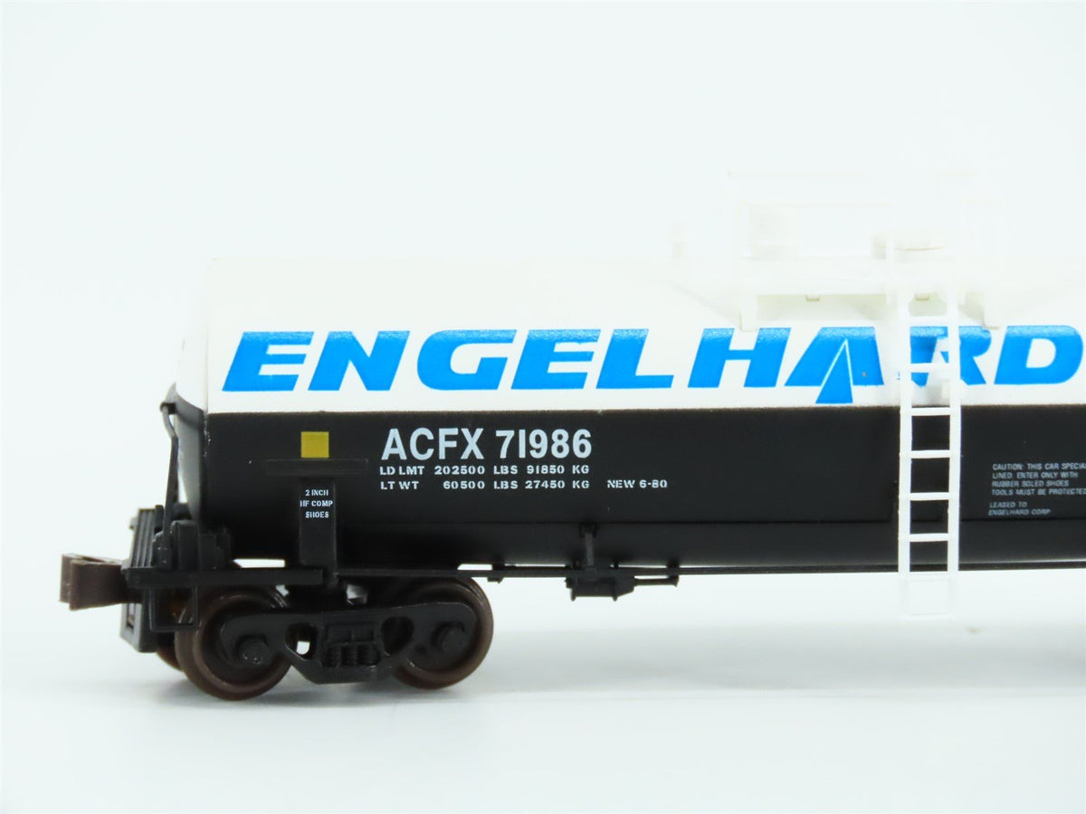 N Scale Atlas 34802 ACFX Engelhard Kaolin Tank Car #71986