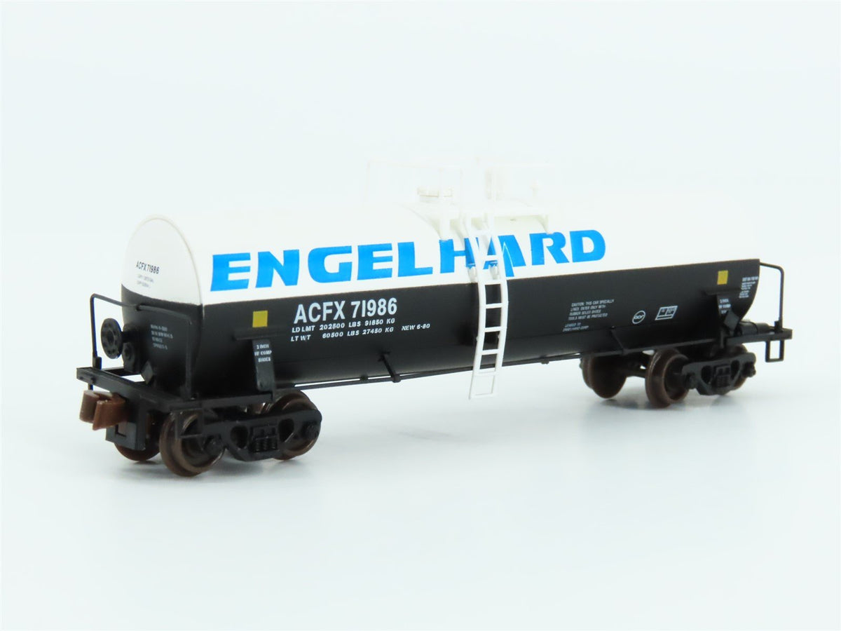 N Scale Atlas 34802 ACFX Engelhard Kaolin Tank Car #71986