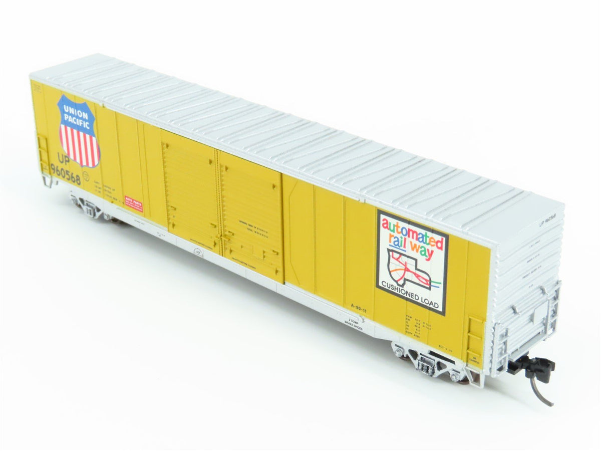 N Scale Atlas 36862 UP Union Pacific 60&#39; Box Car #960568 w/ Custom Graffiti