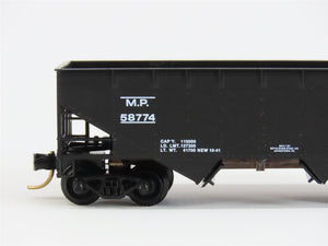 N Scale Micro-Trains MTL/Kadee 55320 MP Missouri Pacific 2-Bay Hopper Car #58774