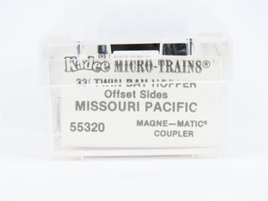 N Scale Micro-Trains MTL/Kadee 55320 MP Missouri Pacific 2-Bay Hopper Car #58774