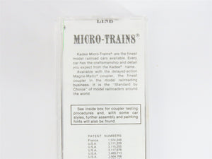 N Scale Micro-Trains MTL/Kadee 55320 MP Missouri Pacific 2-Bay Hopper Car #58774