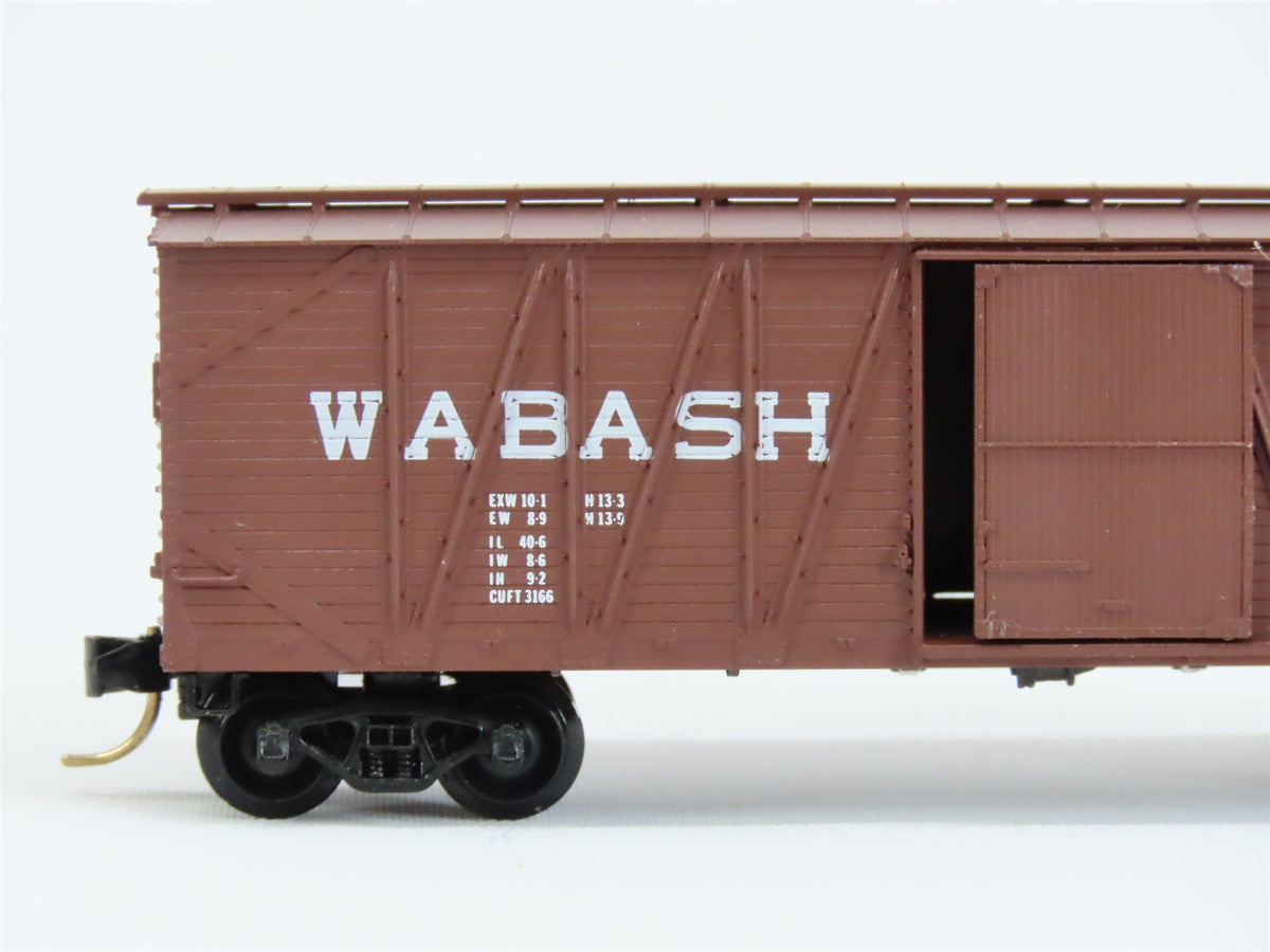 N Scale Micro-Trains MTL 28050 WAB Wabash 40&#39; Out-Side Braced Boxcar #81510