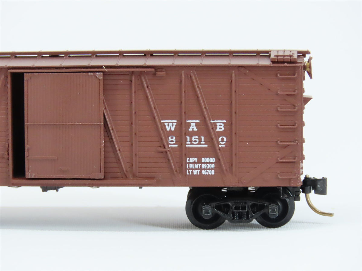 N Scale Micro-Trains MTL 28050 WAB Wabash 40&#39; Out-Side Braced Boxcar #81510