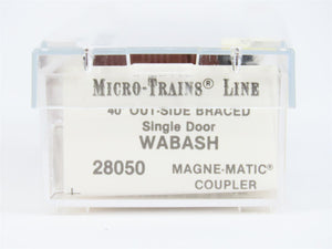 N Scale Micro-Trains MTL 28050 WAB Wabash 40' Out-Side Braced Boxcar #81510