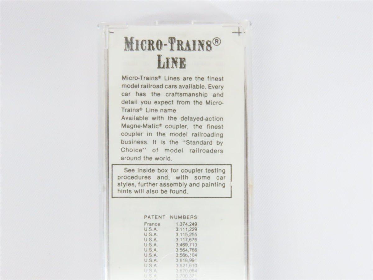 N Scale Micro-Trains MTL 28050 WAB Wabash 40&#39; Out-Side Braced Boxcar #81510