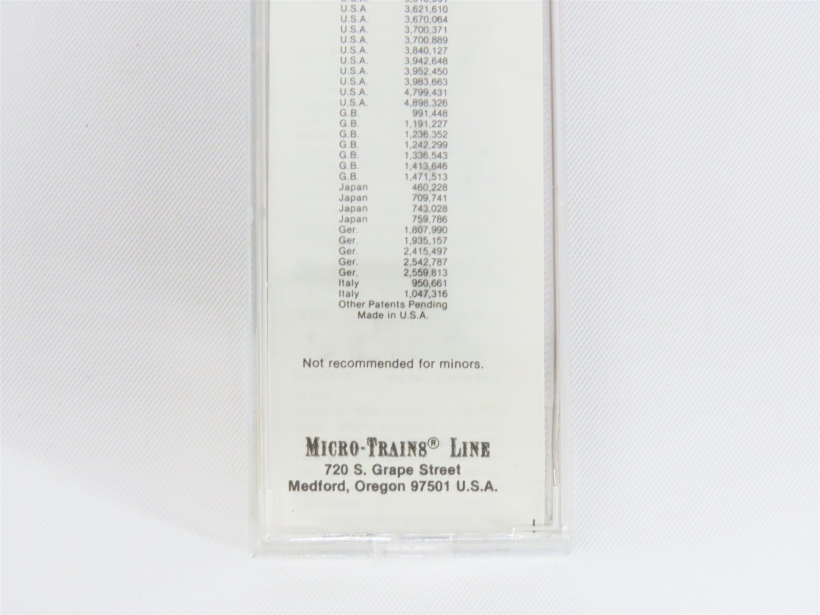 N Scale Micro-Trains MTL 28050 WAB Wabash 40' Out-Side Braced Boxcar #81510