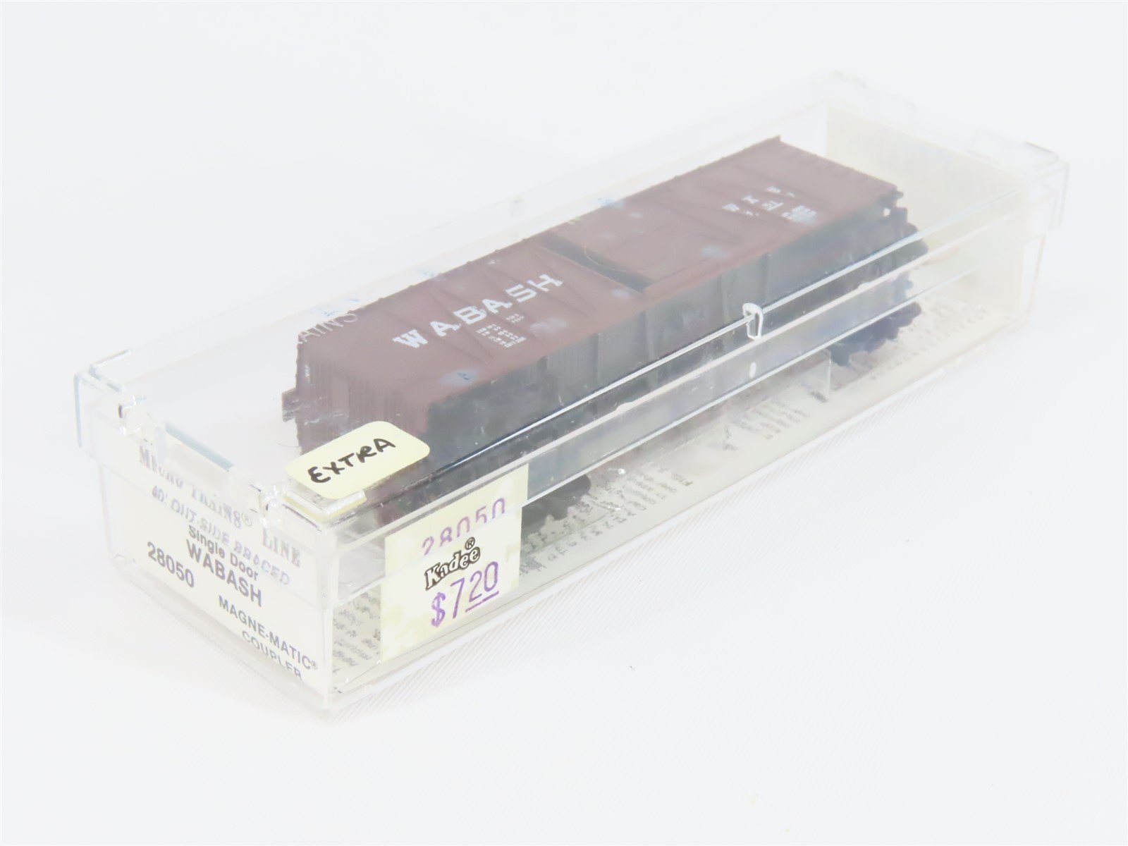 N Scale Micro-Trains MTL 28050 WAB Wabash 40' Out-Side Braced Boxcar #81510