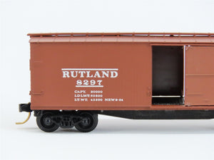 N Scale Micro-Trains MTL/Kadee 42110 RUT Rutland 40' Wood-Sheathed Boxcar #8297