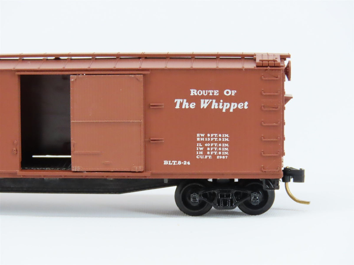 N Scale Micro-Trains MTL/Kadee 42110 RUT Rutland 40&#39; Wood-Sheathed Boxcar #8297