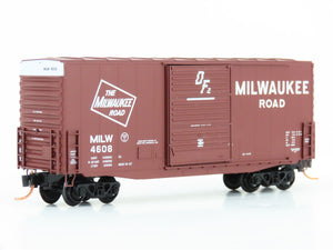 N Scale Micro-Trains MTL 10100020 MILW Milwaukee Road 40' Box Car #4608