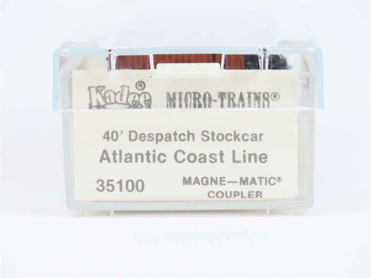 N Micro-Trains MTL/Kadee 35100 ACL Atlantic Coast Line 40&#39; Stock Car #140420