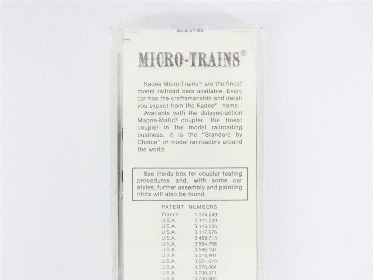 N Micro-Trains MTL/Kadee 35100 ACL Atlantic Coast Line 40&#39; Stock Car #140420