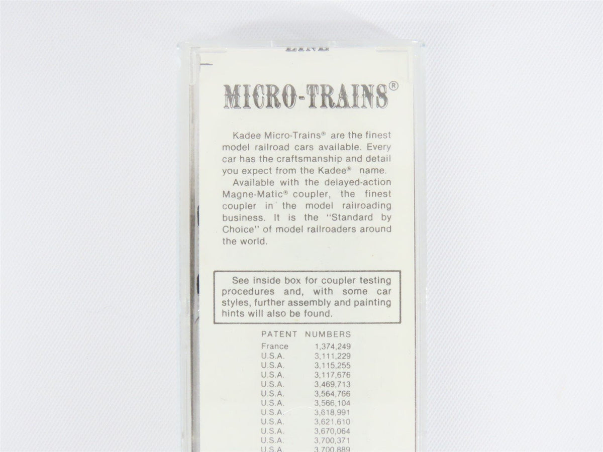 N Micro-Trains MTL/Kadee 35100 ACL Atlantic Coast Line 40&#39; Stock Car #140420