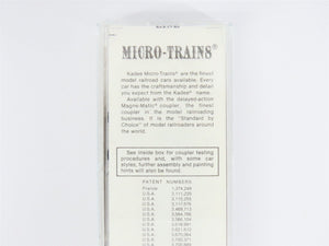 N Micro-Trains MTL/Kadee 35100 ACL Atlantic Coast Line 40' Stock Car #140420