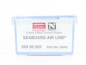 N Scale Micro-Trains MTL 09900020 SAL Seaboard Air Line 3-Bay Hopper #35059