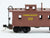 N Scale Micro-Trains MTL/Kadee 50010 UP Union Pacific 34' Wood Caboose #3535