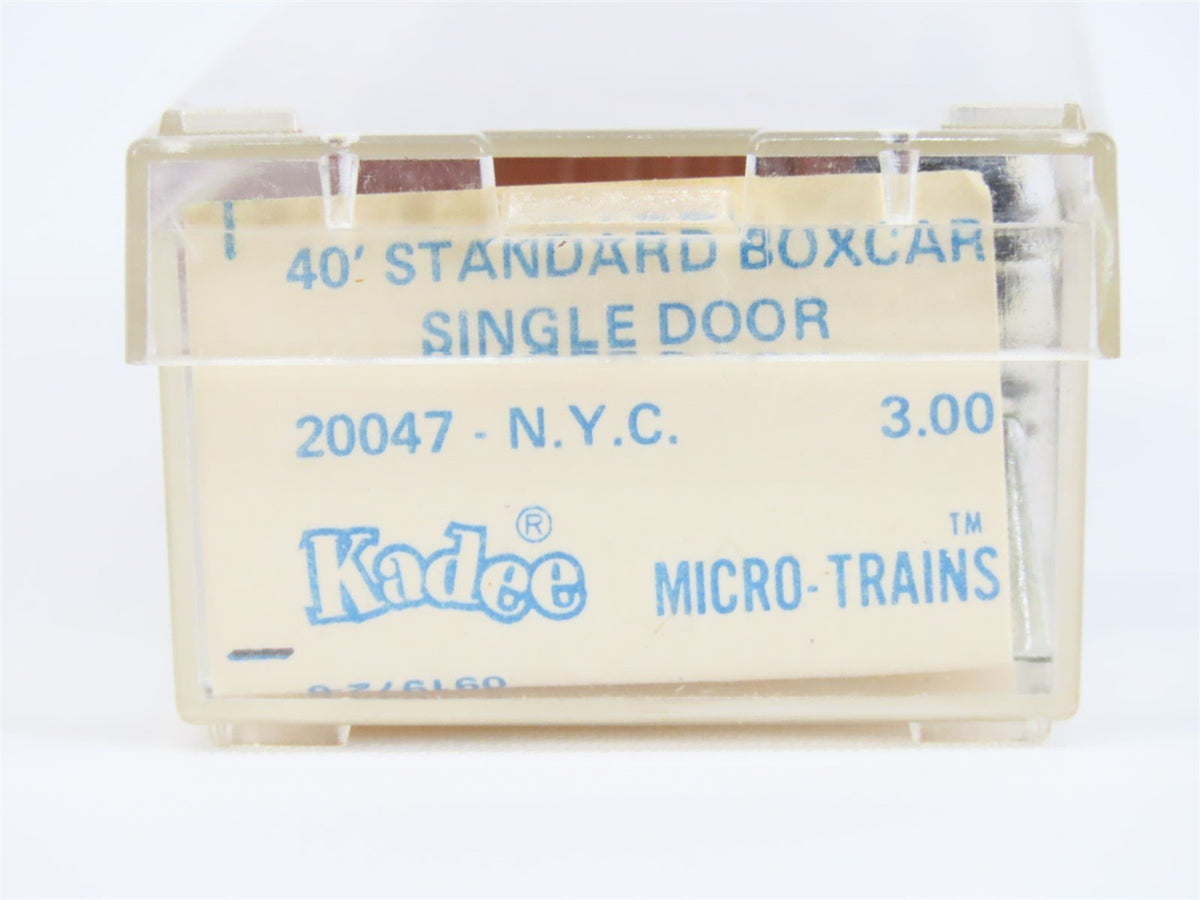 N MicroTrains MTL/Kadee 20047 NYC New York Central 40&#39; Boxcar #180197 Blue Label