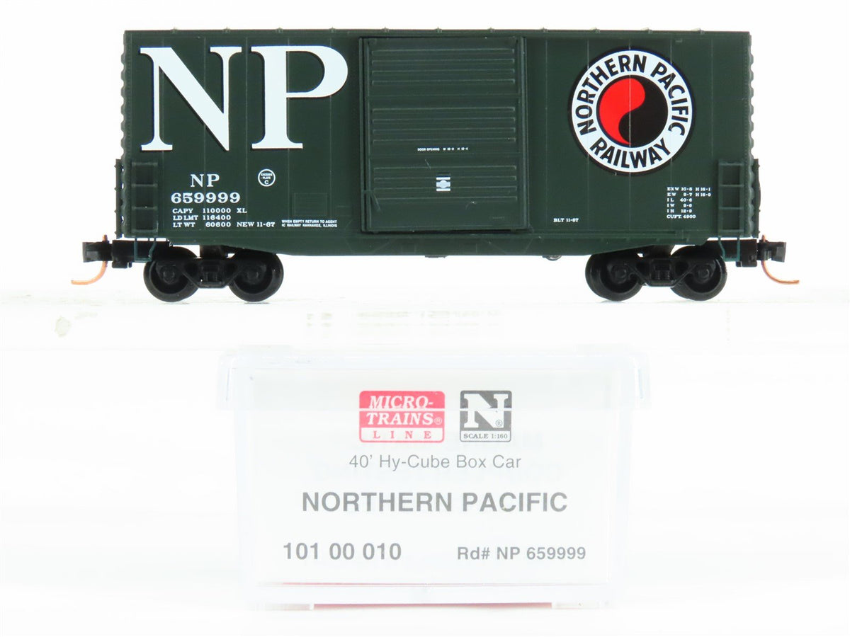 N Scale Micro-Trains MTL 10100010 NP Northern Pacific 40&#39; Box Car #659999