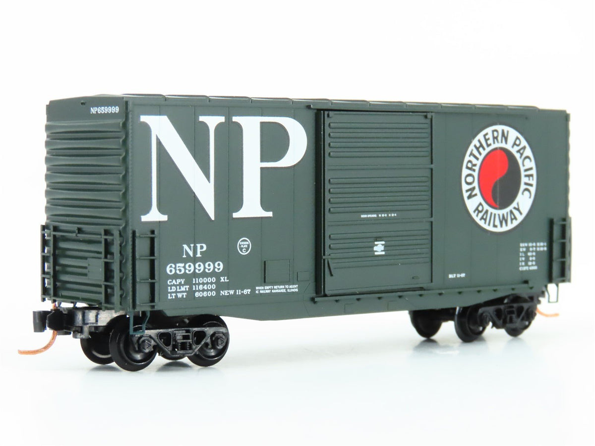 N Scale Micro-Trains MTL 10100010 NP Northern Pacific 40&#39; Box Car #659999