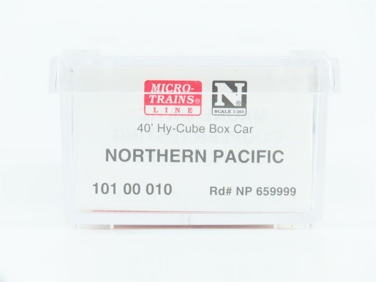 N Scale Micro-Trains MTL 10100010 NP Northern Pacific 40&#39; Box Car #659999