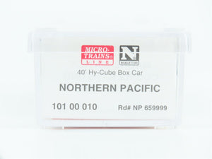 N Scale Micro-Trains MTL 10100010 NP Northern Pacific 40' Box Car #659999